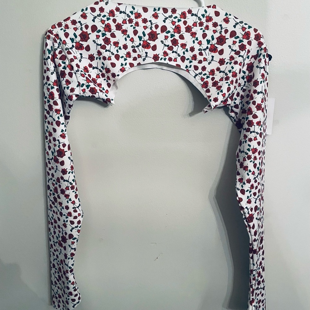 Nahla Swim Rose Floral Bolero Shrug